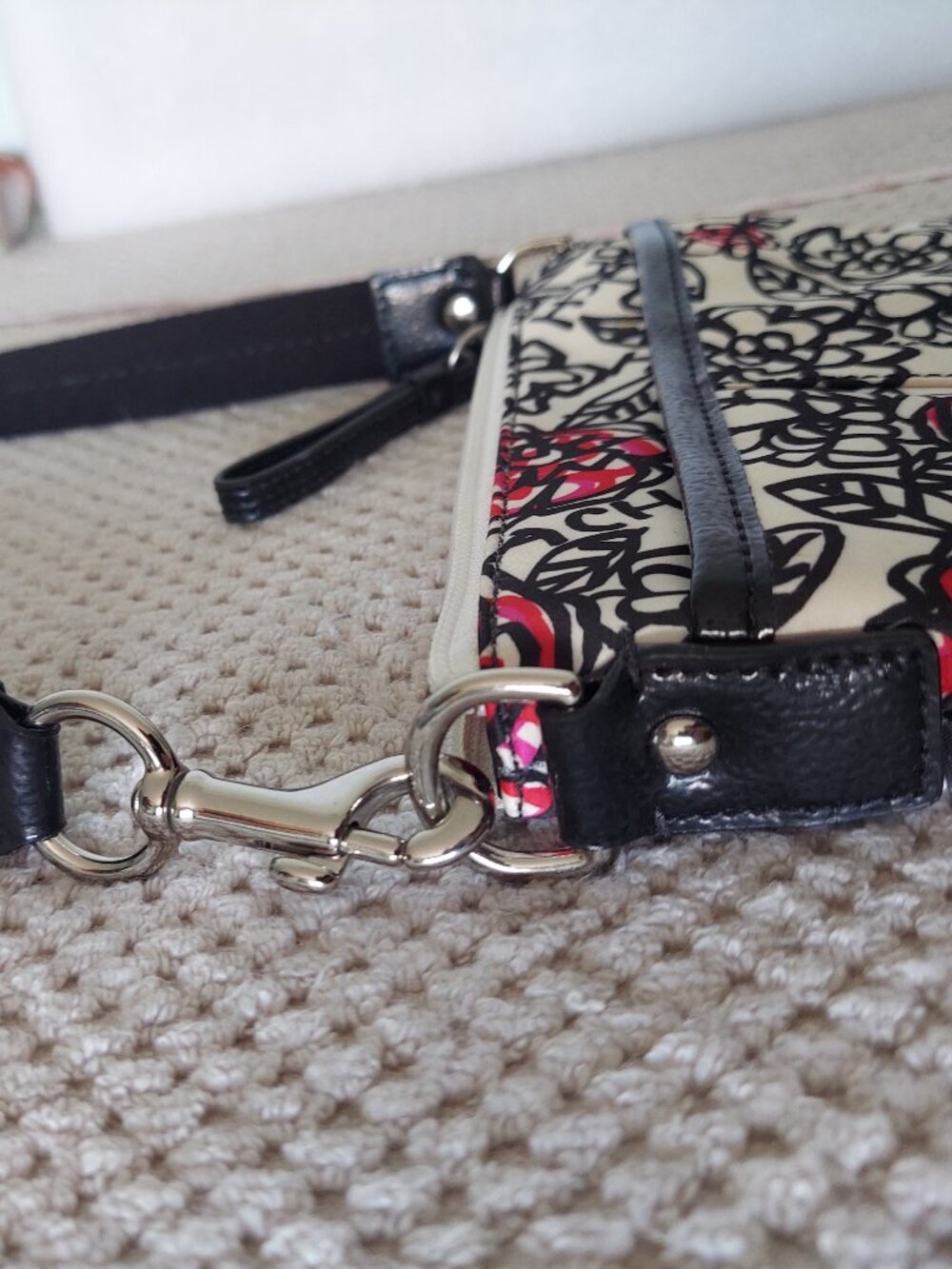 Coach Poppy Floral Graffiti Crossbody Swingpack Bag Limited Edition - Picture 5 of 9